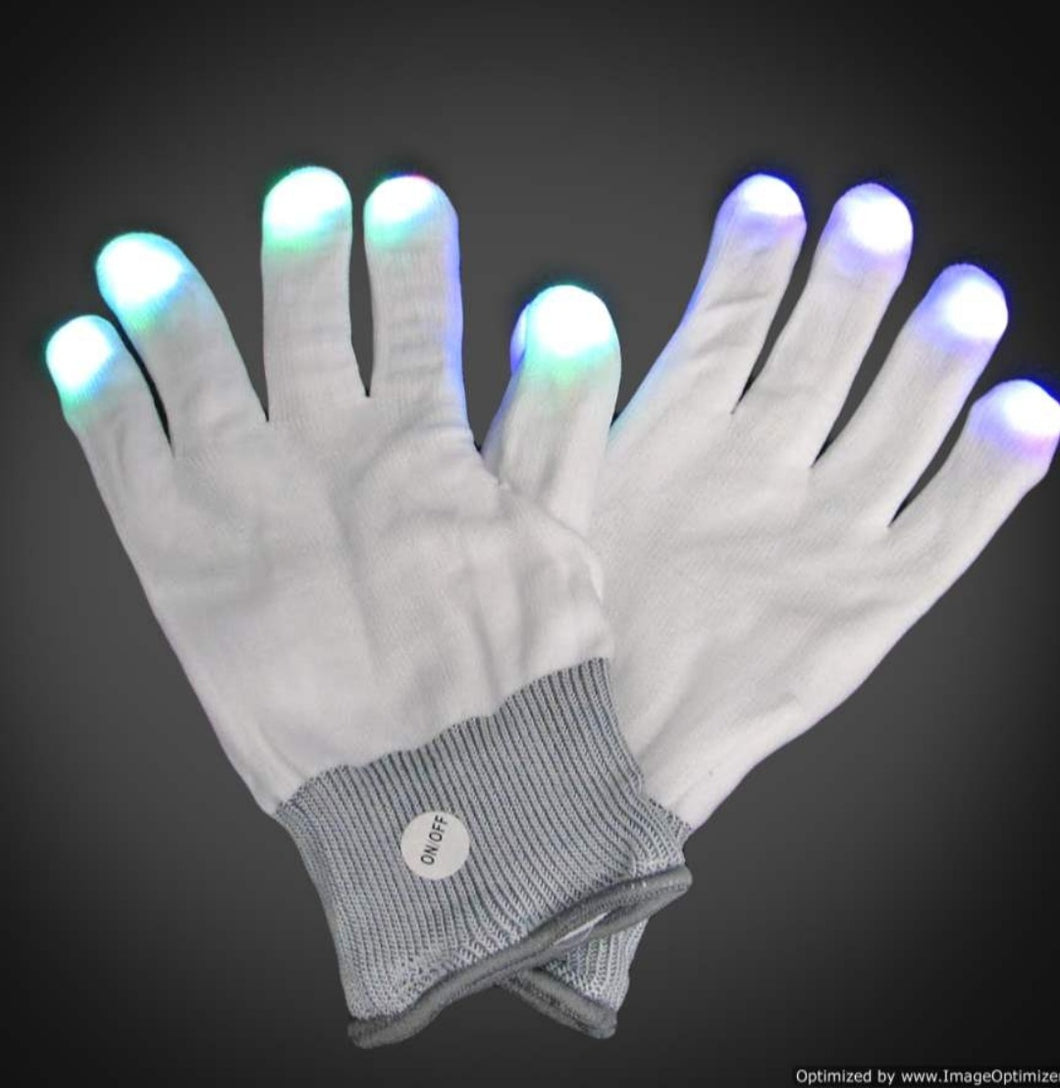 Multi Lighted Glove (Pair)