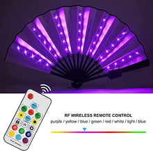 Load image into Gallery viewer, LED Folding Fan w/ Remote Control
